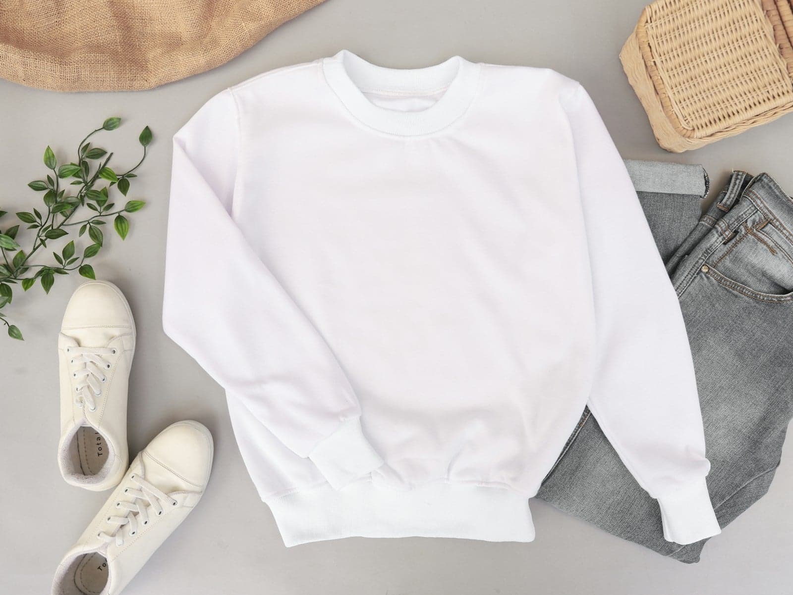 Ribbed Cotton Sweater — view 2